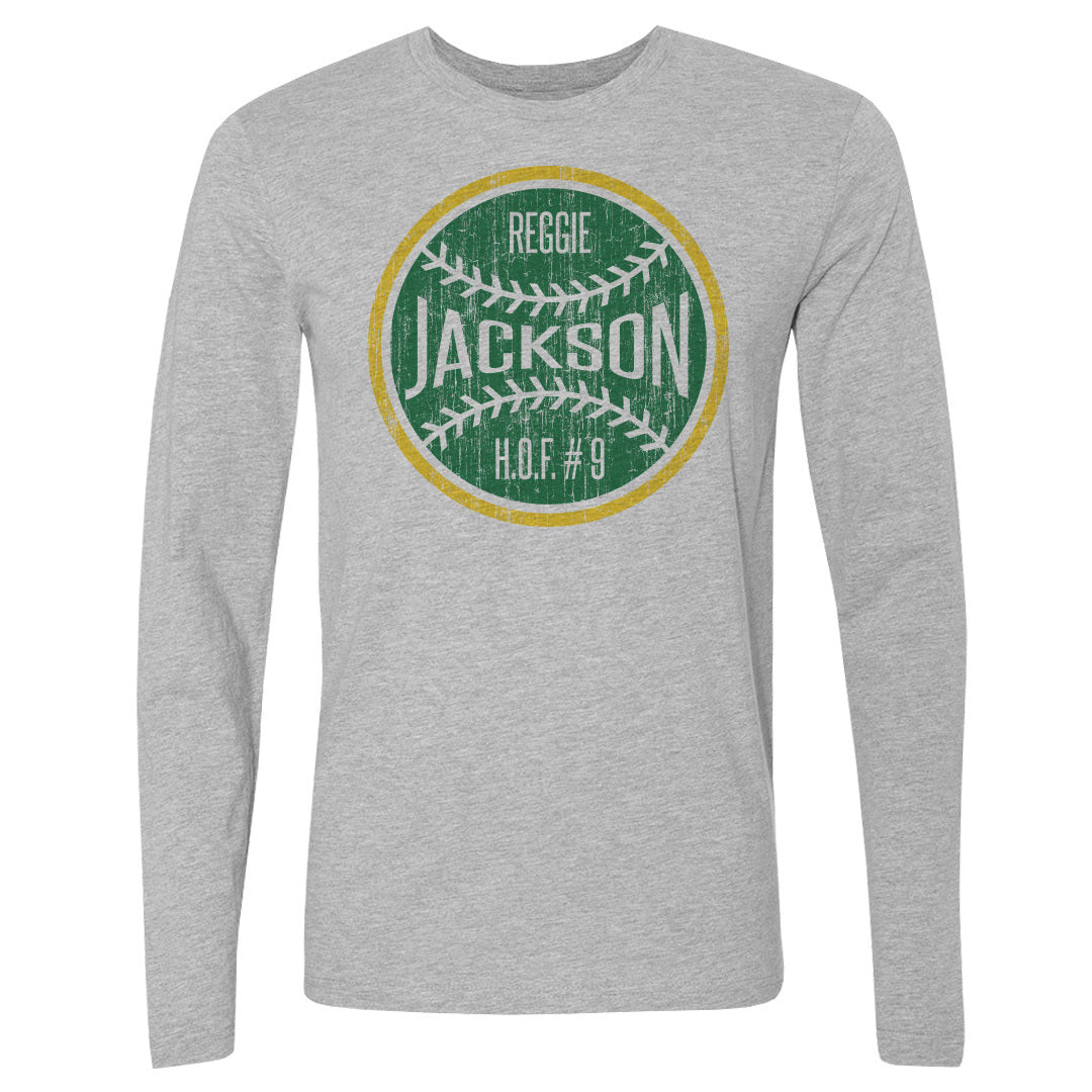 Reggie Jackson Men&#39;s Long Sleeve T-Shirt | 500 LEVEL