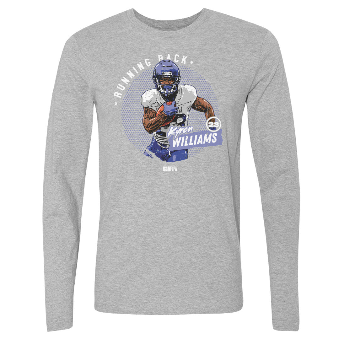 Kyren Williams Men&#39;s Long Sleeve T-Shirt | 500 LEVEL