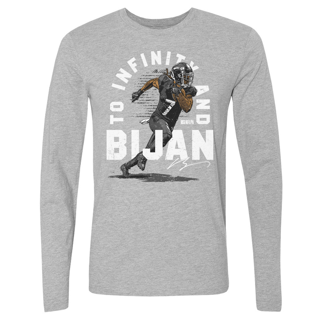 Bijan Robinson Men&#39;s Long Sleeve T-Shirt | 500 LEVEL