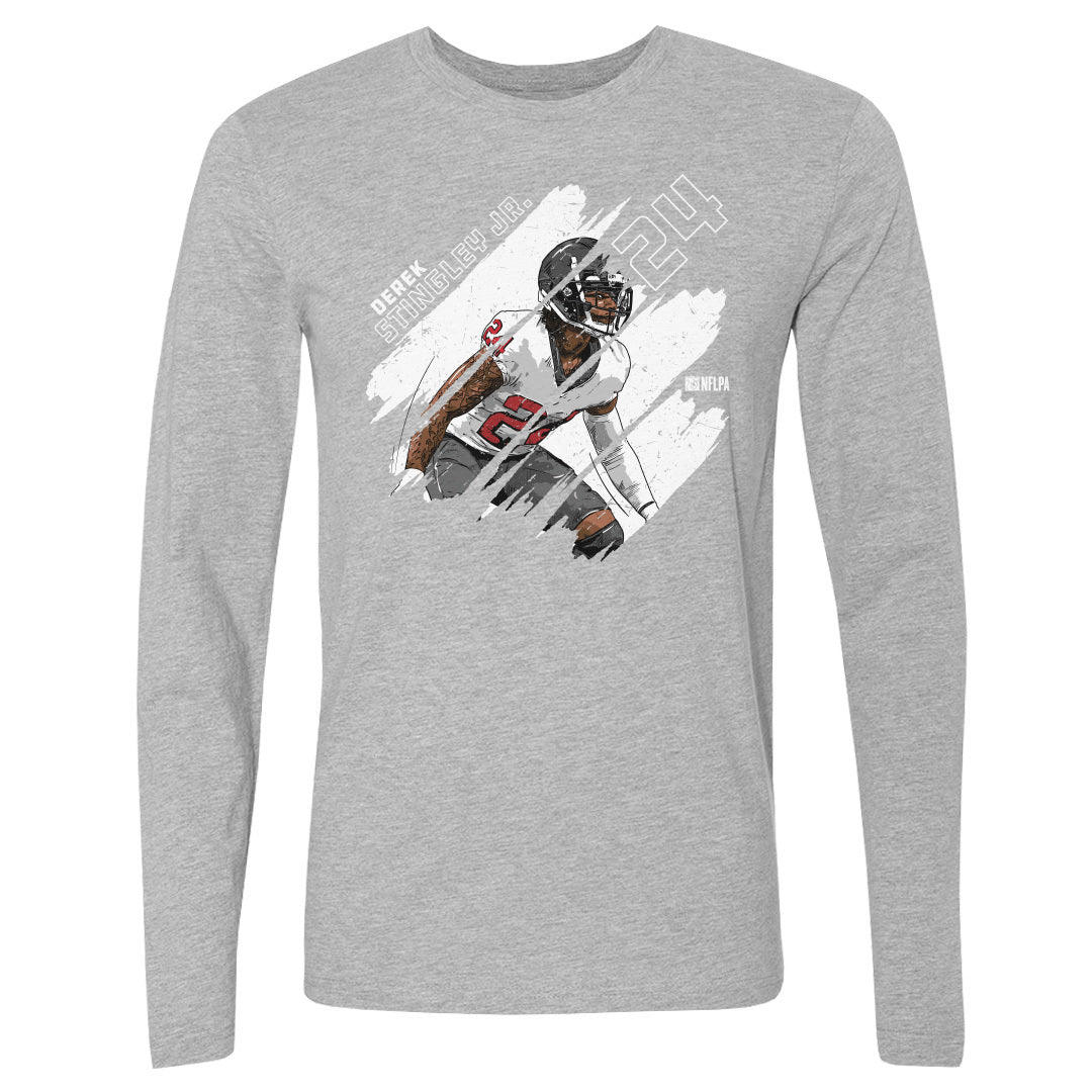 Derek Stingley Jr. Men&#39;s Long Sleeve T-Shirt | 500 LEVEL