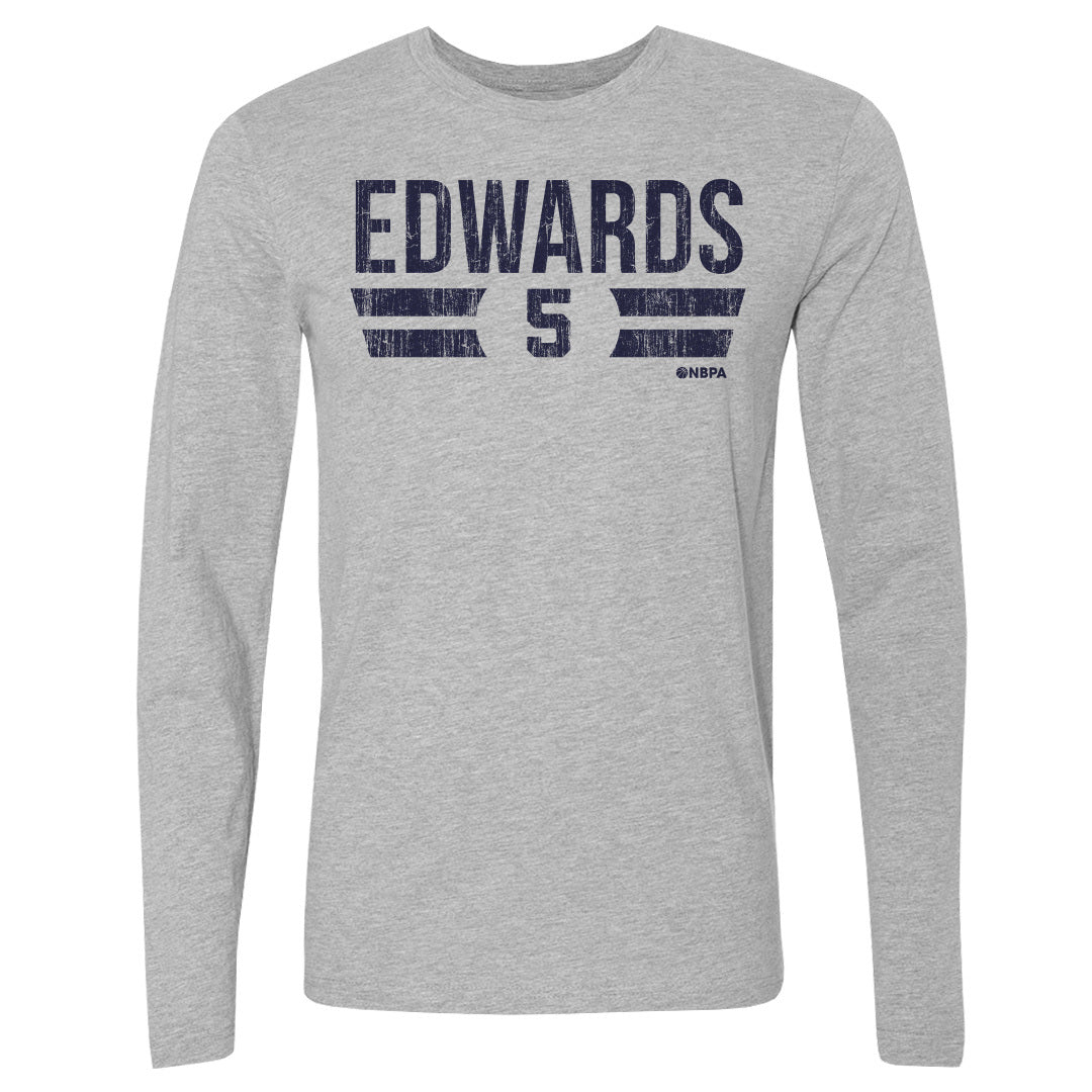 Anthony Edwards Men&#39;s Long Sleeve T-Shirt | 500 LEVEL