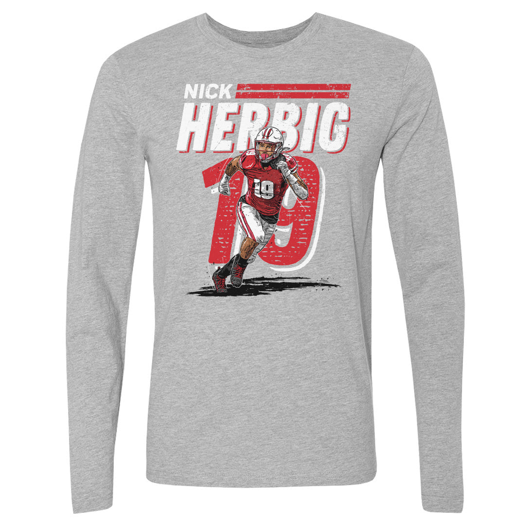 Nick Herbig Men&#39;s Long Sleeve T-Shirt | 500 LEVEL