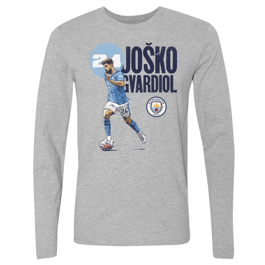 Josko Gvardiol Men&#39;s Long Sleeve T-Shirt | 500 LEVEL