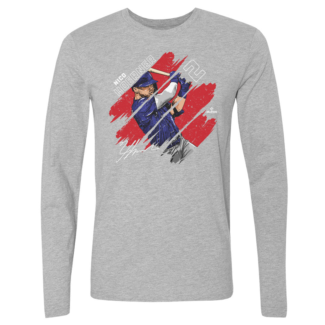 Nico Hoerner Men&#39;s Long Sleeve T-Shirt | 500 LEVEL