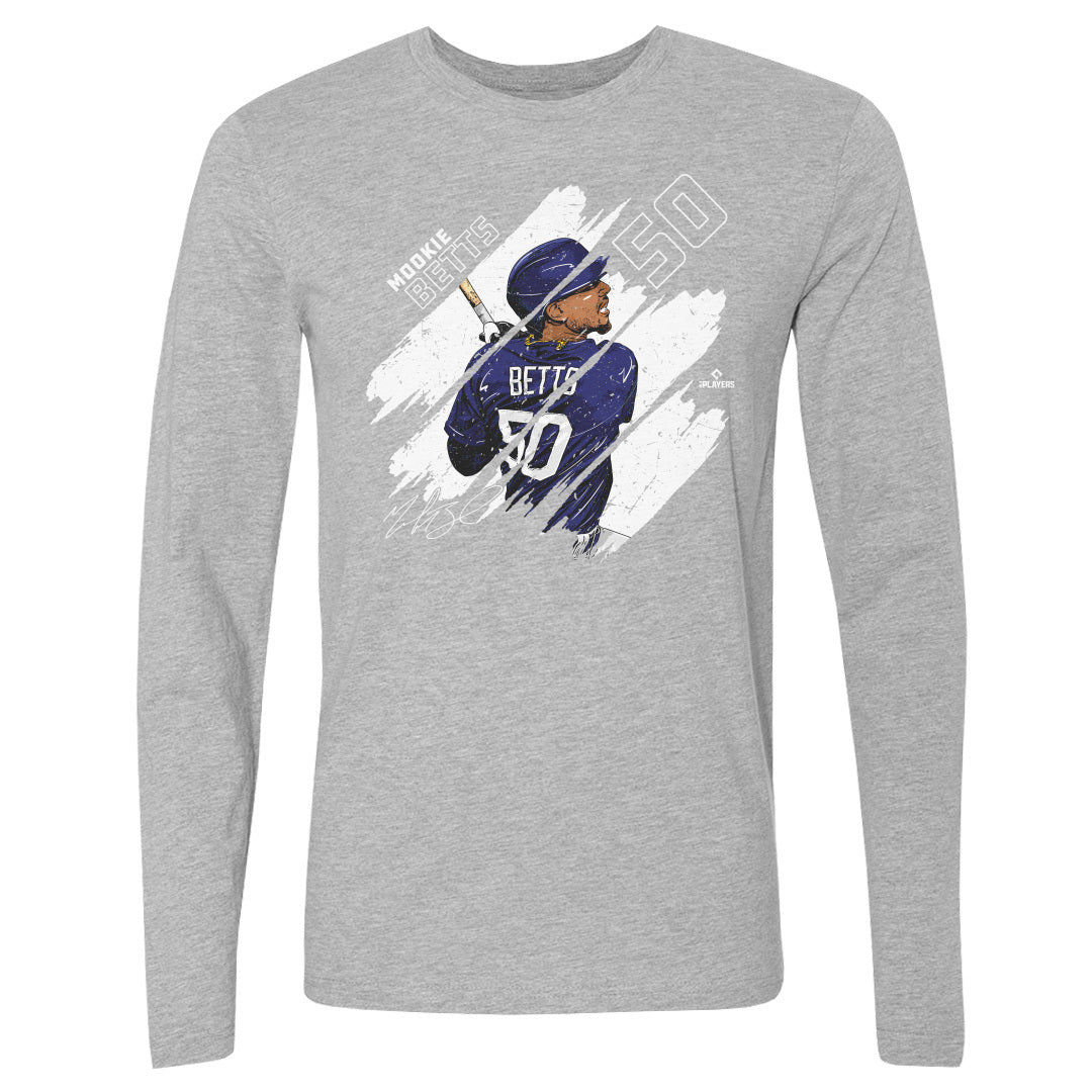 Mookie Betts Men&#39;s Long Sleeve T-Shirt | 500 LEVEL