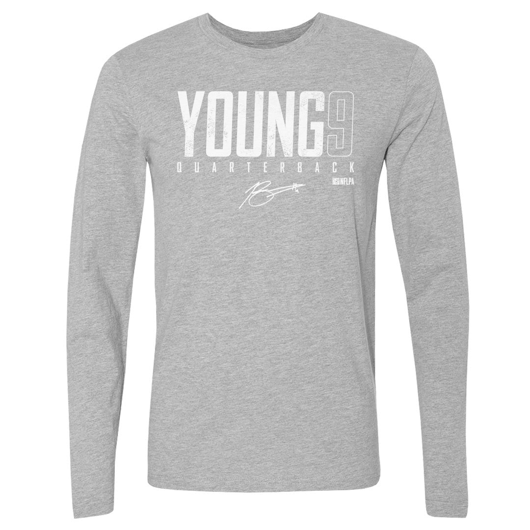 Bryce Young Men&#39;s Long Sleeve T-Shirt | 500 LEVEL