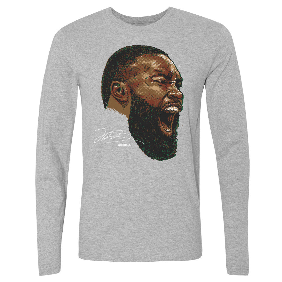 Jaylen Brown Men&#39;s Long Sleeve T-Shirt | 500 LEVEL