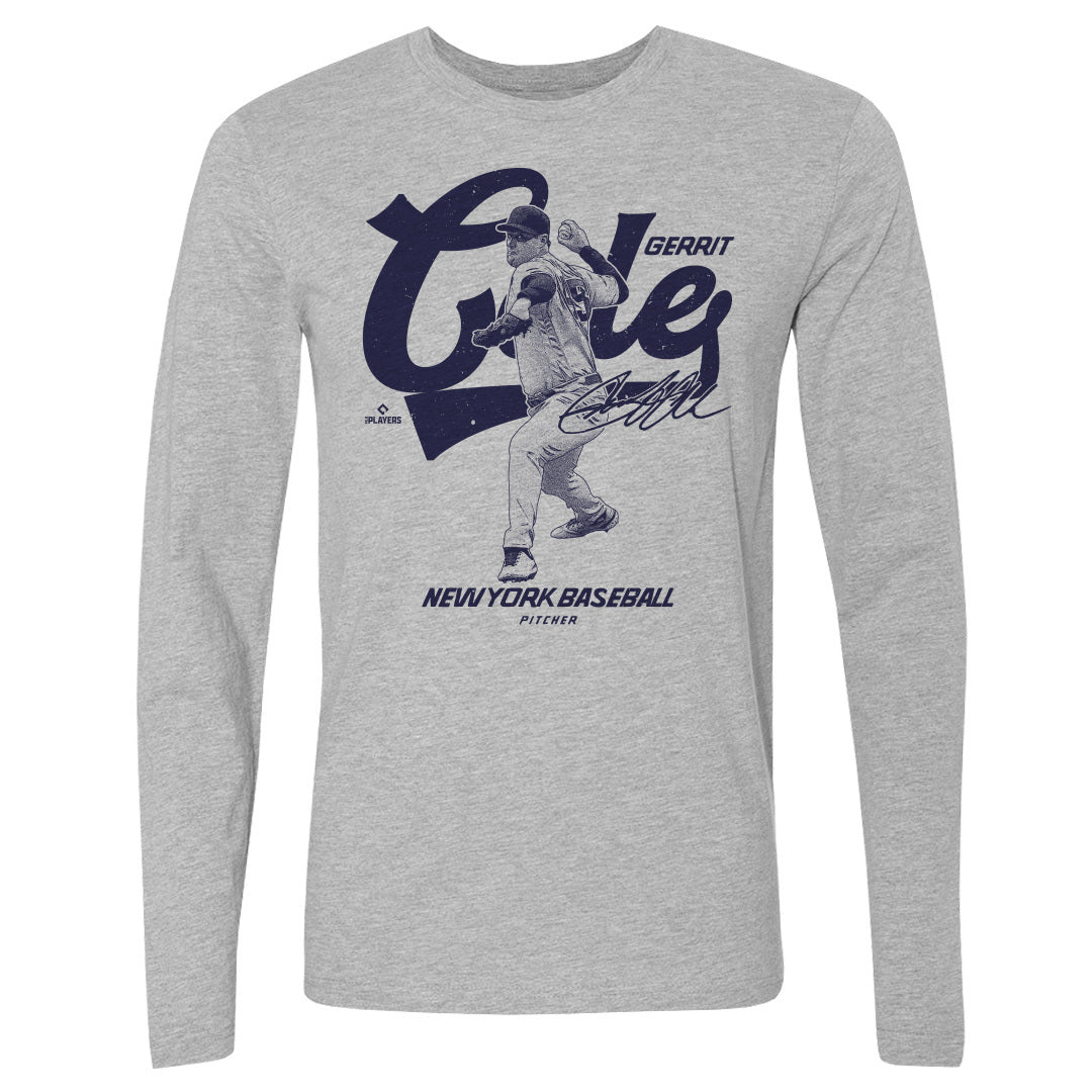 Gerrit Cole Men&#39;s Long Sleeve T-Shirt | 500 LEVEL