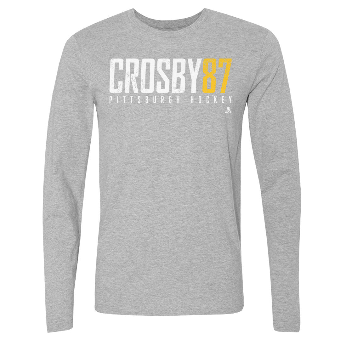 Sidney Crosby Men&#39;s Long Sleeve T-Shirt | 500 LEVEL