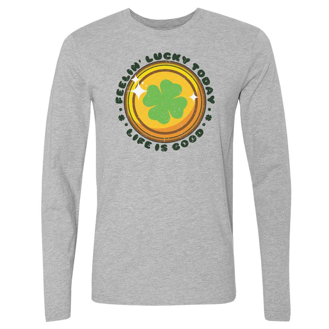 St. Patrick&#39;s Day Men&#39;s Long Sleeve T-Shirt | 500 LEVEL