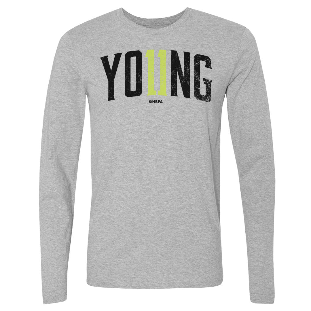 Trae Young Men&#39;s Long Sleeve T-Shirt | 500 LEVEL