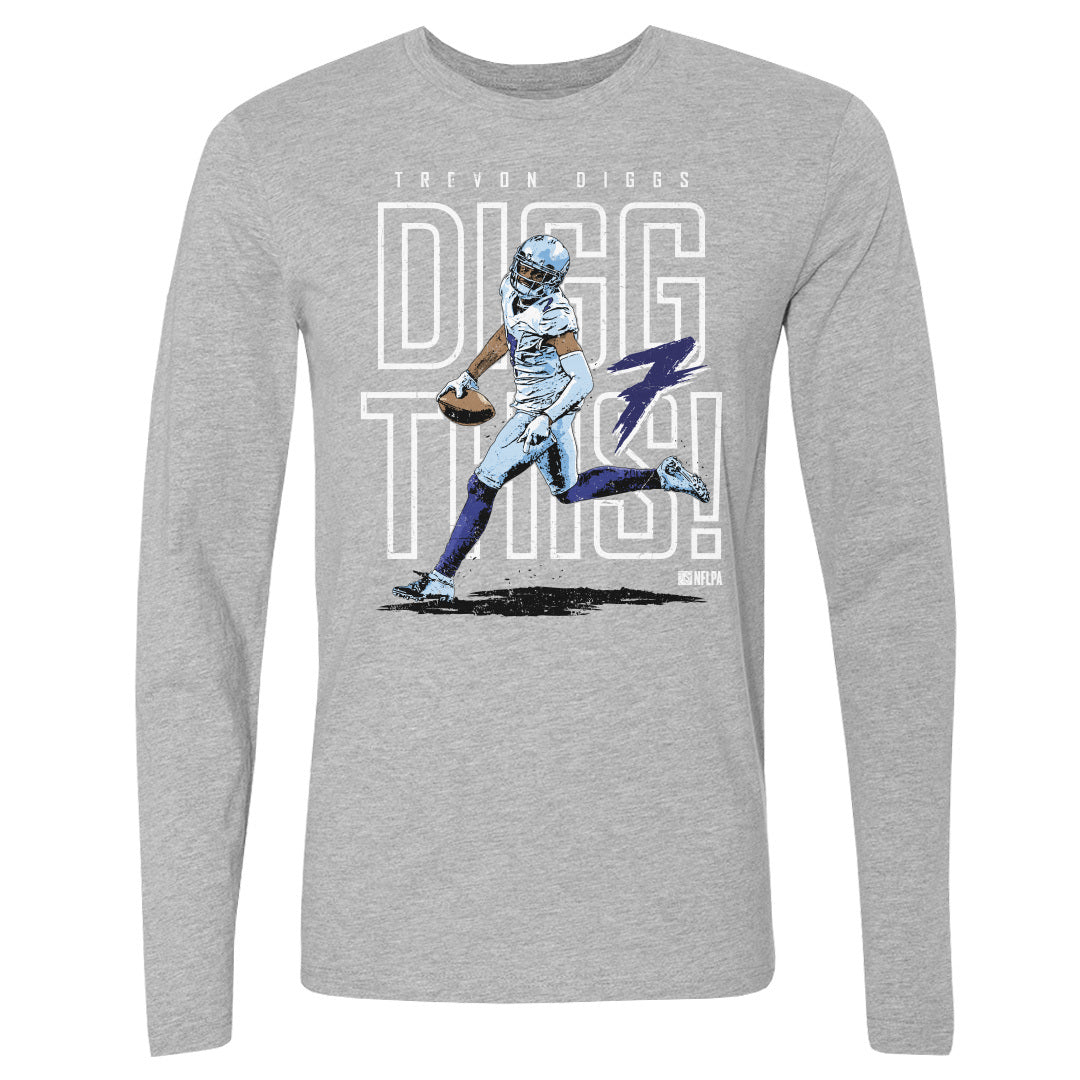 Trevon Diggs Shirt, Dallas Football Men's Cotton T-Shirt