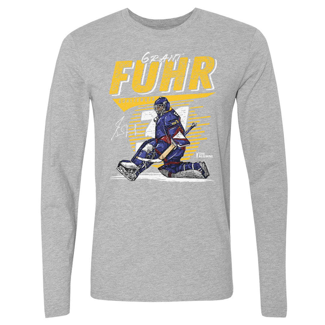 Grant Fuhr Men&#39;s Long Sleeve T-Shirt | 500 LEVEL