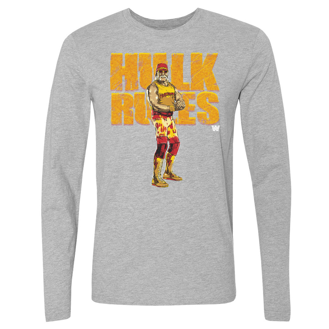 Hulk Hogan Men&#39;s Long Sleeve T-Shirt | 500 LEVEL