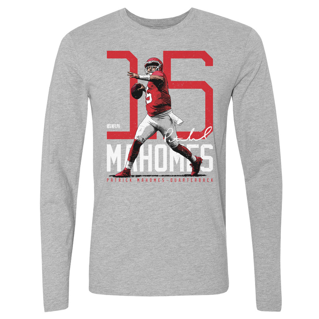 Patrick Mahomes Men&#39;s Long Sleeve T-Shirt | 500 LEVEL