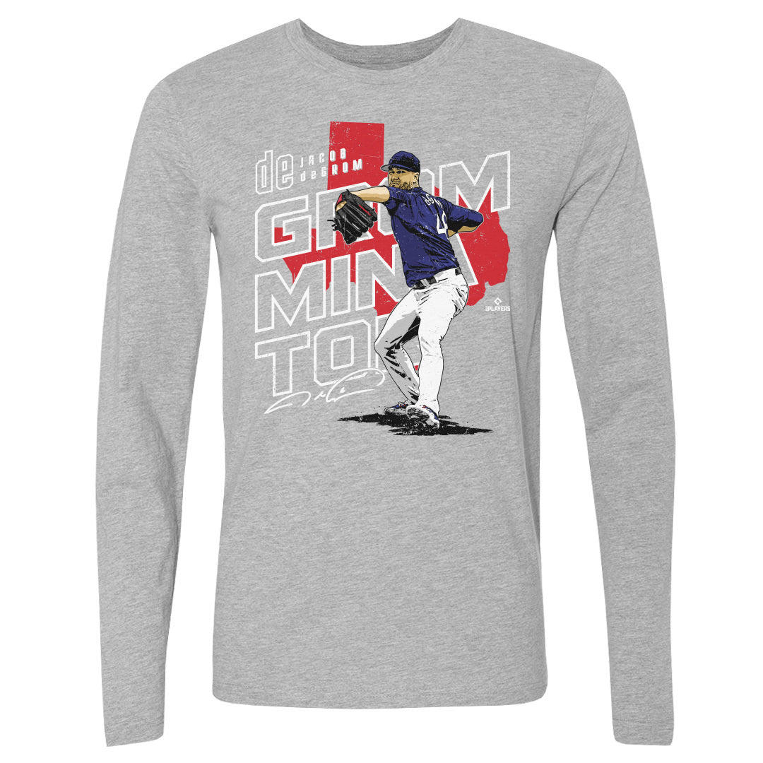 Jacob deGrom Men&#39;s Long Sleeve T-Shirt | 500 LEVEL