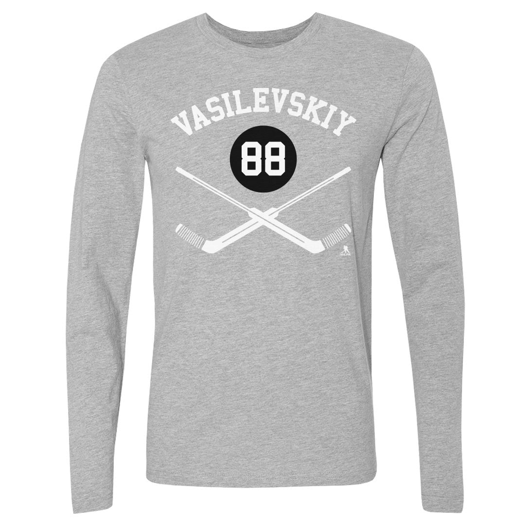 Andrei Vasilevskiy Men&#39;s Long Sleeve T-Shirt | 500 LEVEL