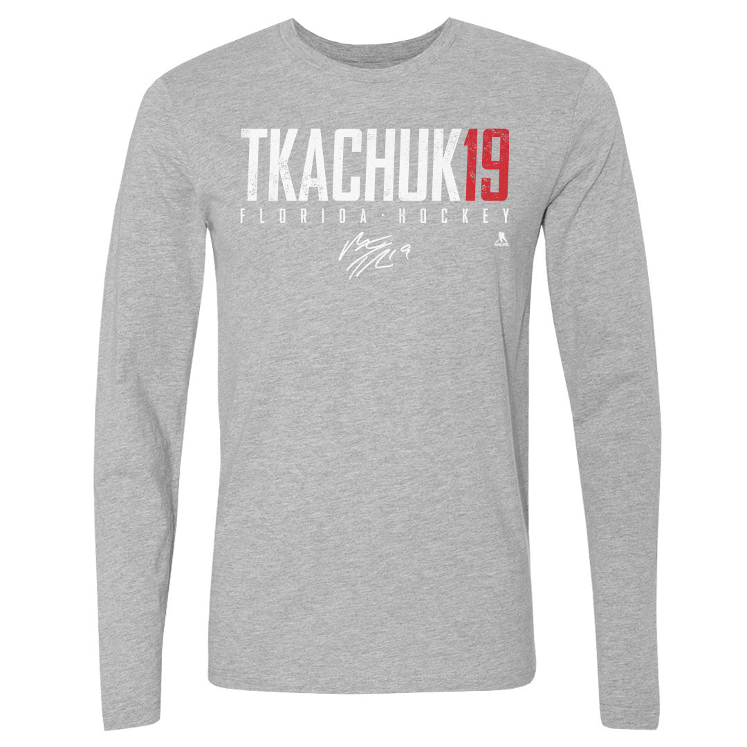 Matthew Tkachuk Men&#39;s Long Sleeve T-Shirt | 500 LEVEL