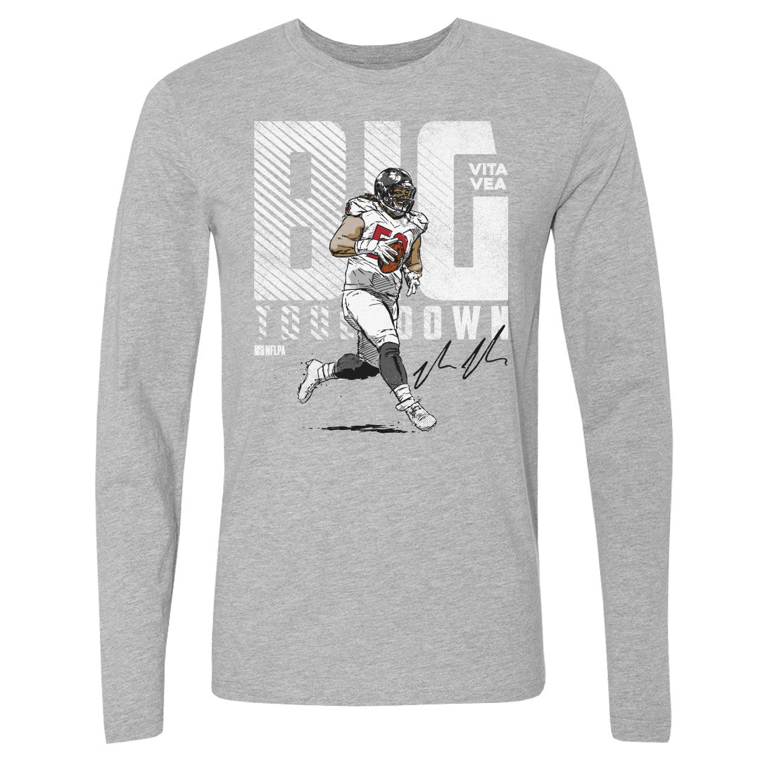 Vita Vea Men's Long Sleeve T-Shirt 3601, Tampa Bay Football Men's Long  Sleeve T-Shirt