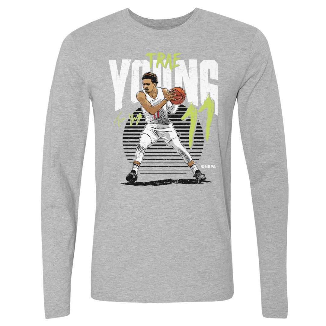 Trae Young Men&#39;s Long Sleeve T-Shirt | 500 LEVEL