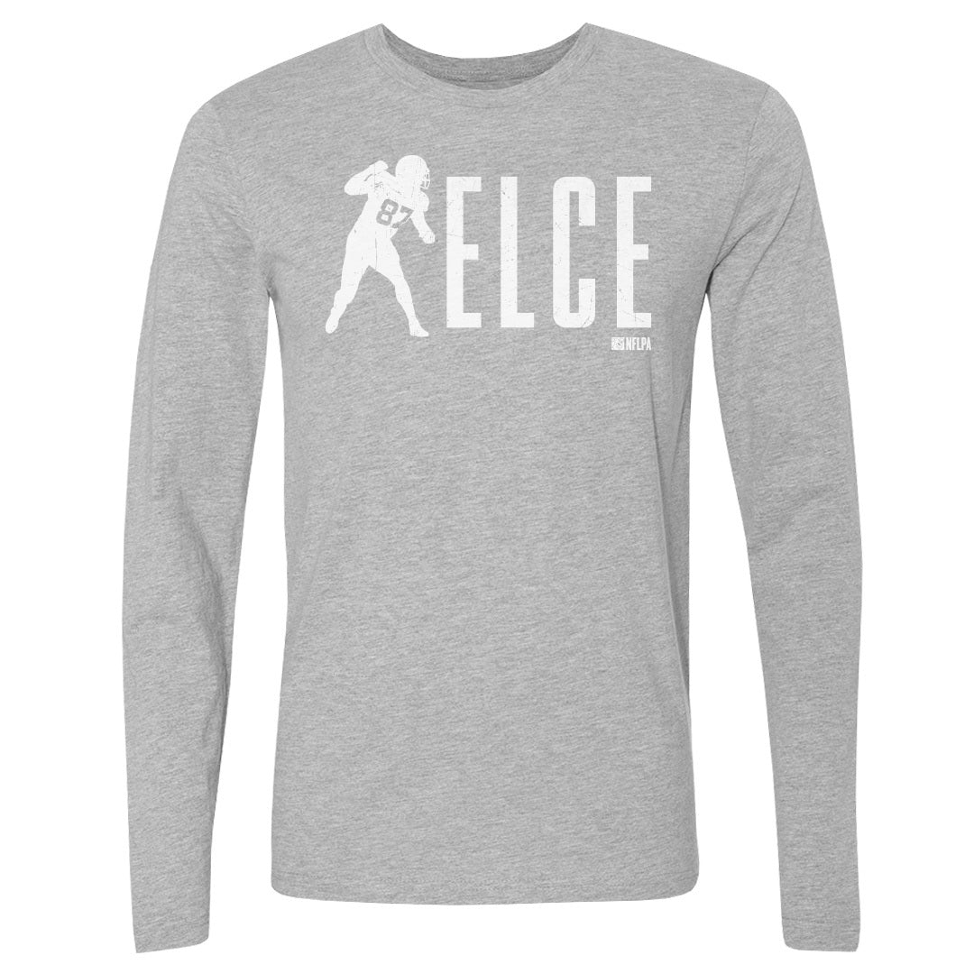 Travis Kelce Men&#39;s Long Sleeve T-Shirt | 500 LEVEL