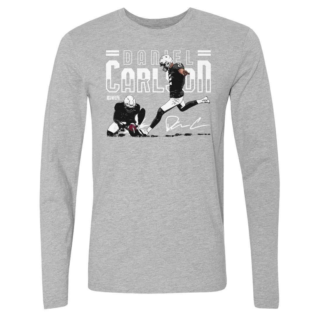 Daniel Carlson Men&#39;s Long Sleeve T-Shirt | 500 LEVEL