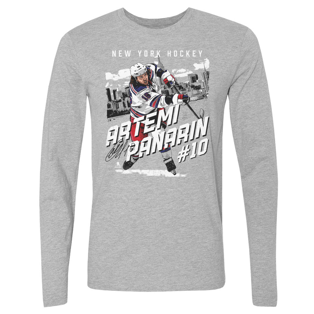 Artemi Panarin Men&#39;s Long Sleeve T-Shirt | 500 LEVEL