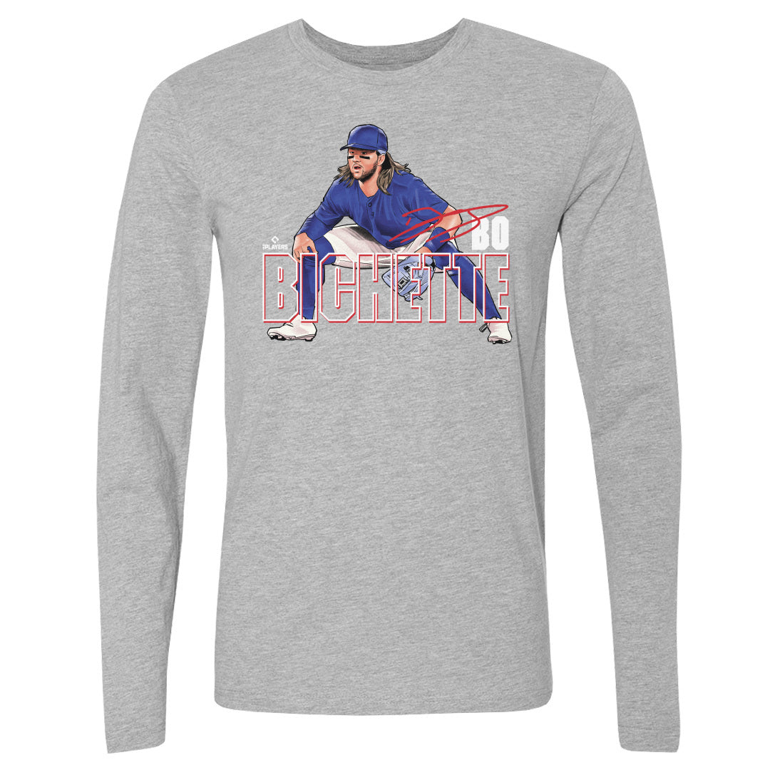 Bo Bichette Men&#39;s Long Sleeve T-Shirt | 500 LEVEL