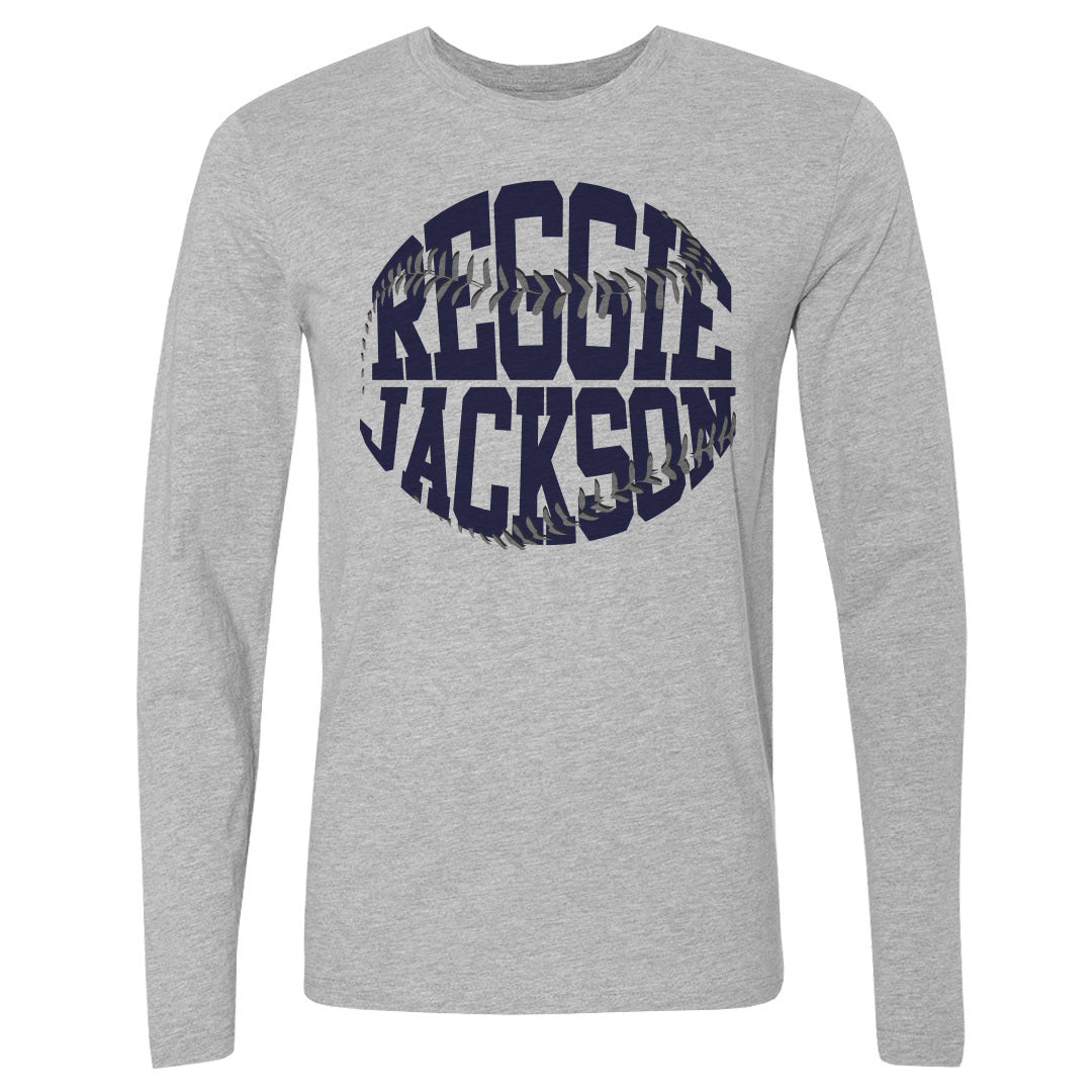 Reggie Jackson Men&#39;s Long Sleeve T-Shirt | 500 LEVEL