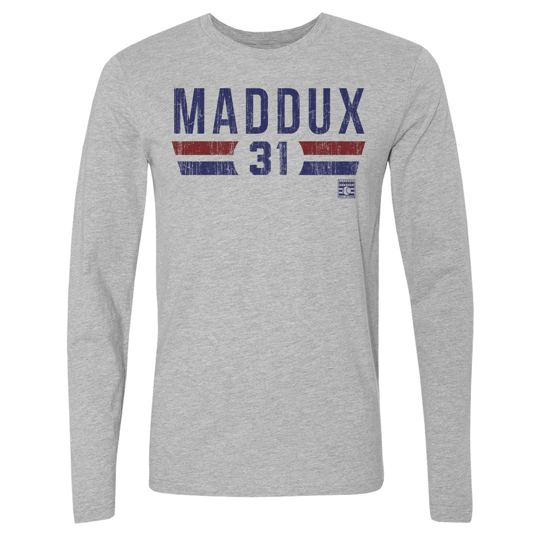 Greg Maddux Men&#39;s Long Sleeve T-Shirt | 500 LEVEL