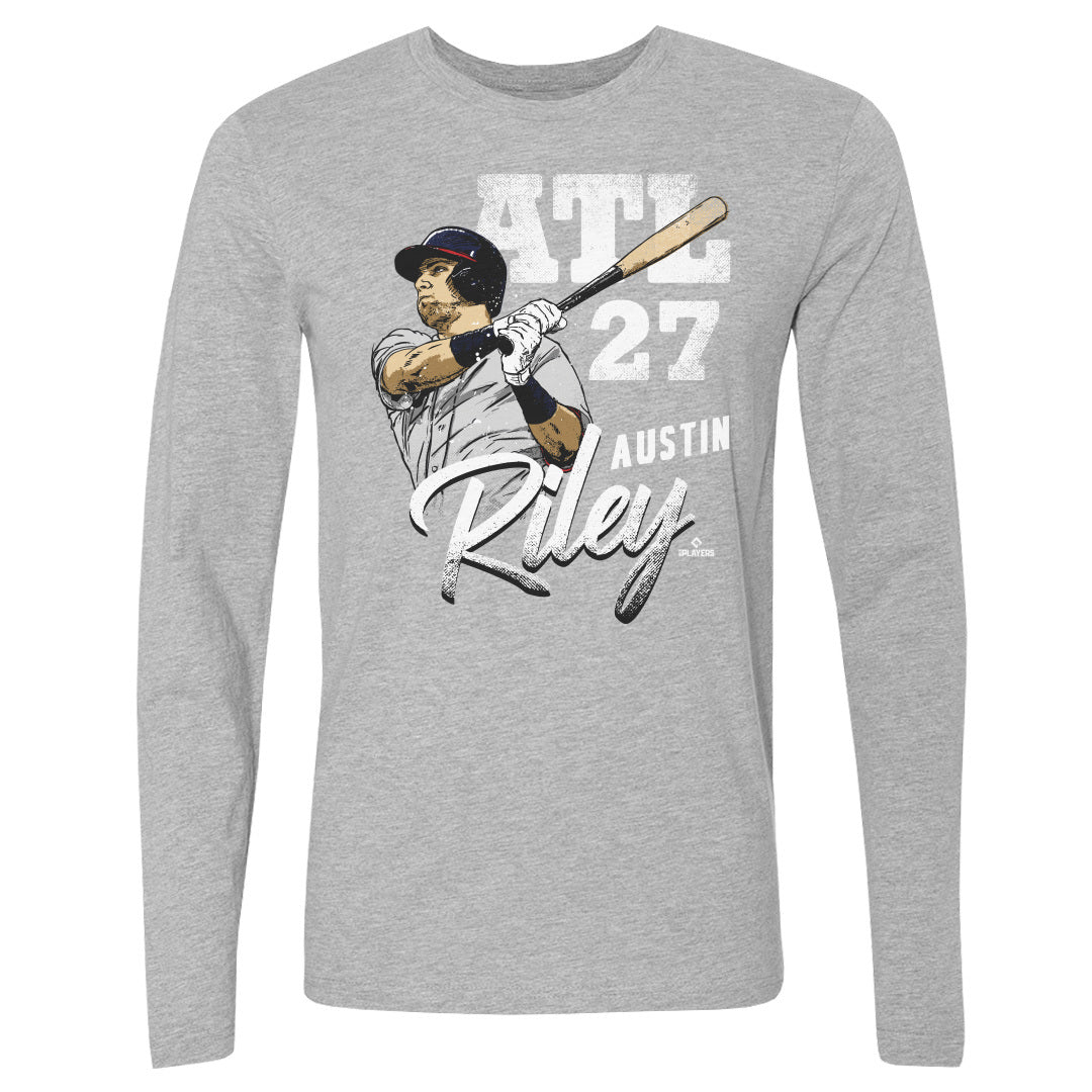 Austin Riley Men&#39;s Long Sleeve T-Shirt | 500 LEVEL