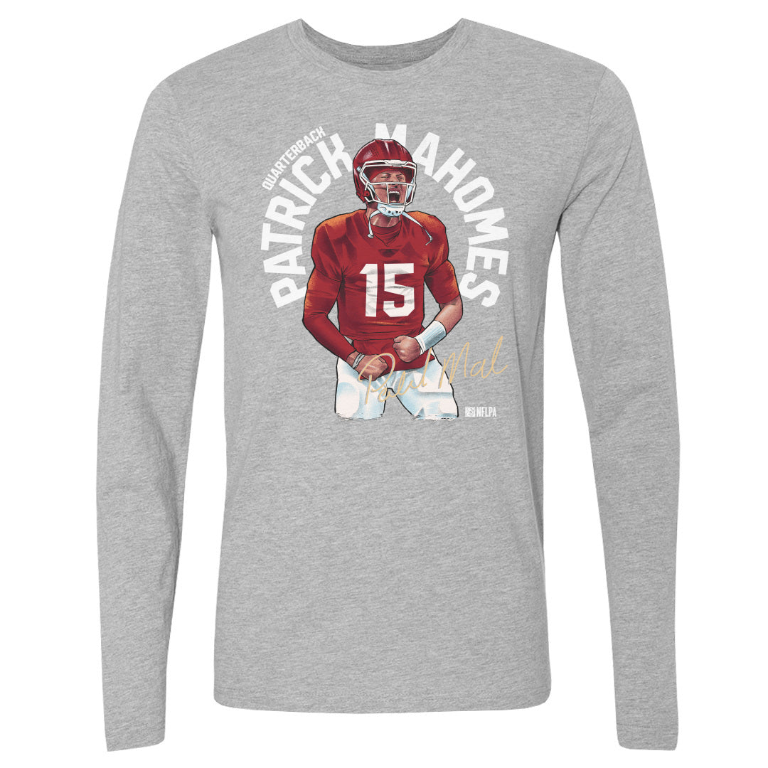 Patrick Mahomes Men&#39;s Long Sleeve T-Shirt | 500 LEVEL