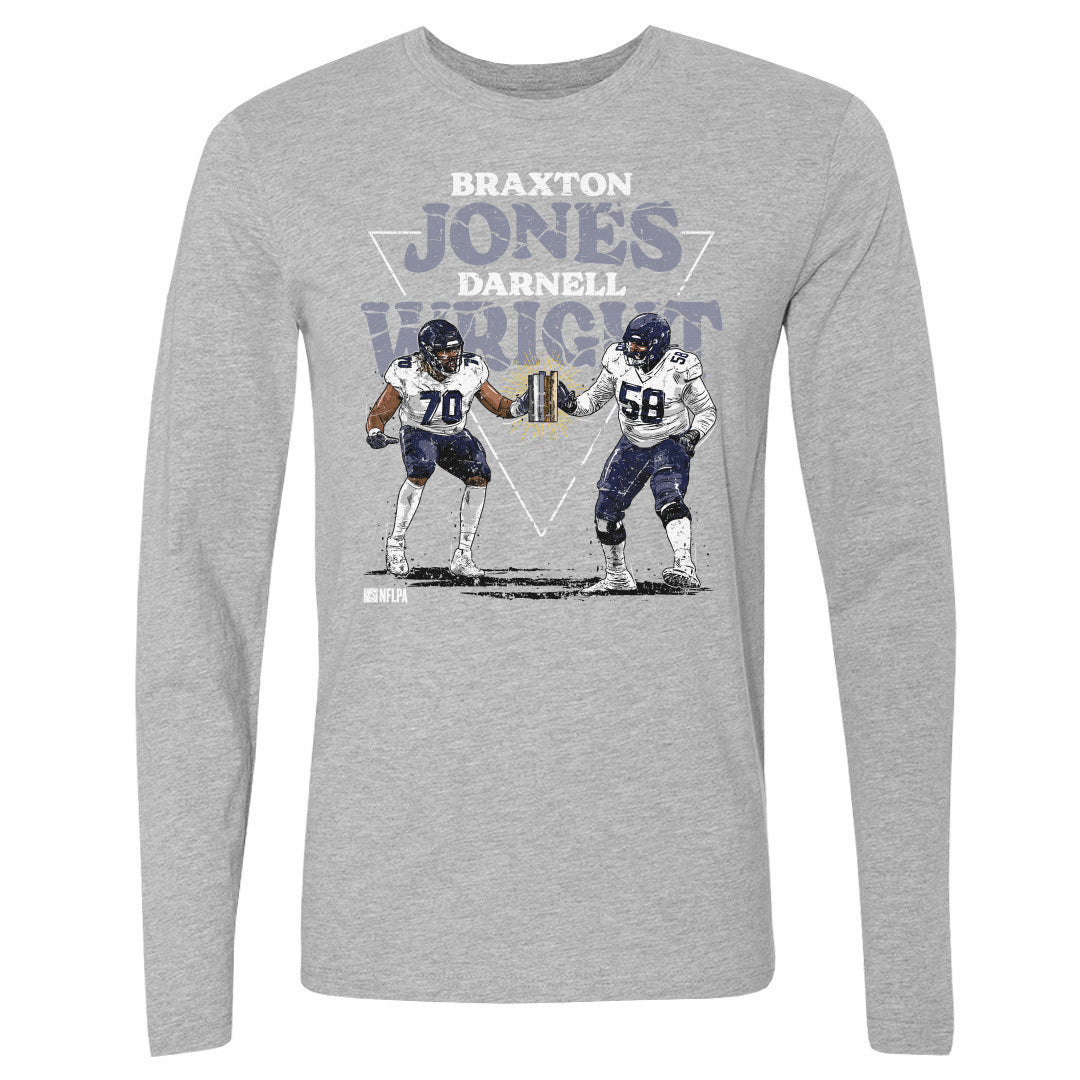 Braxton Jones Men&#39;s Long Sleeve T-Shirt | 500 LEVEL