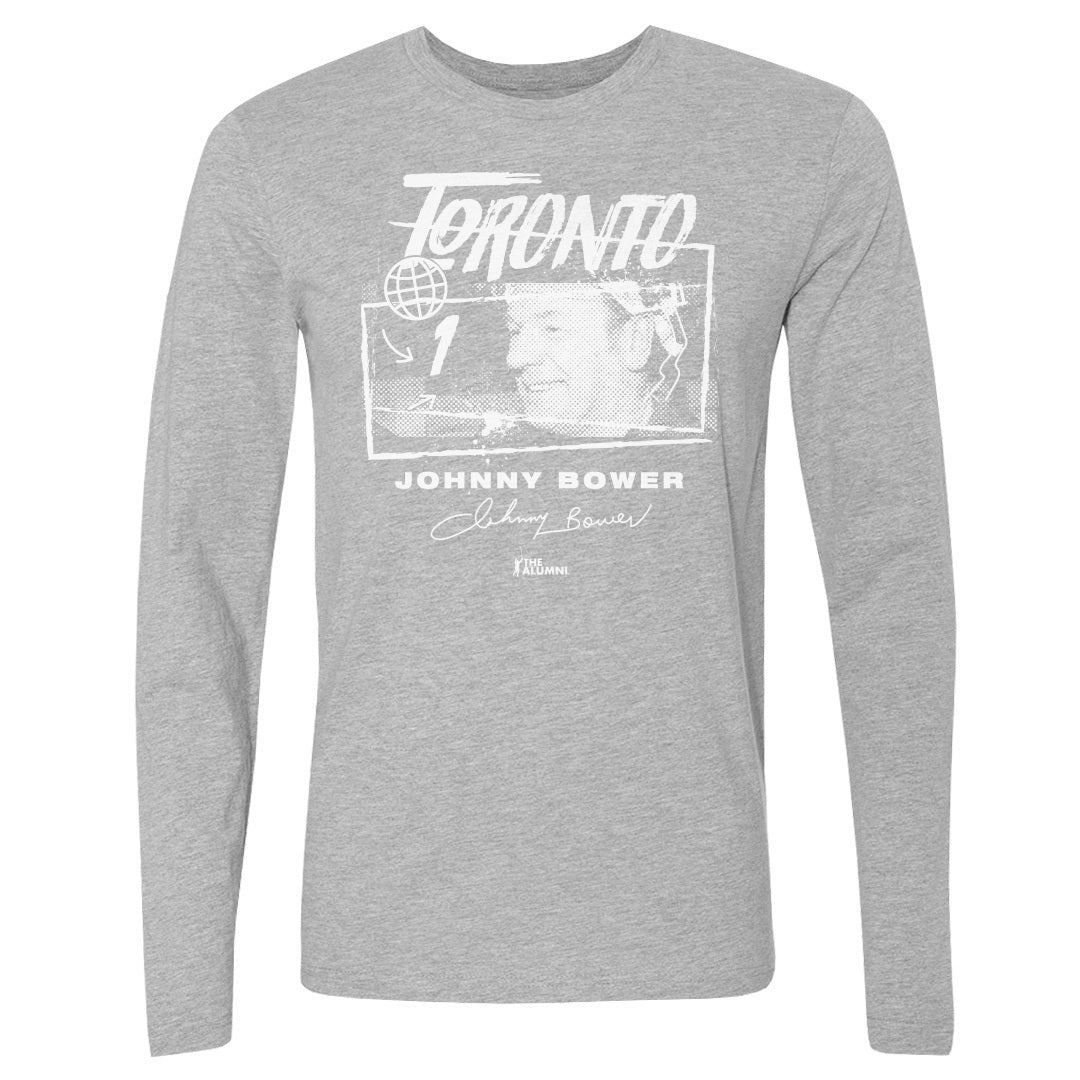 Johnny Bower Men&#39;s Long Sleeve T-Shirt | 500 LEVEL