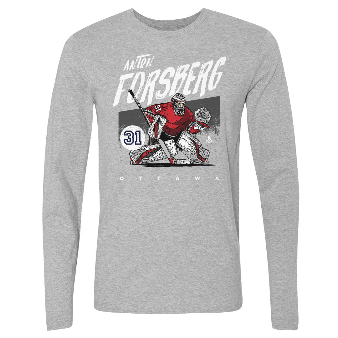 Anton Forsberg Men&#39;s Long Sleeve T-Shirt | 500 LEVEL