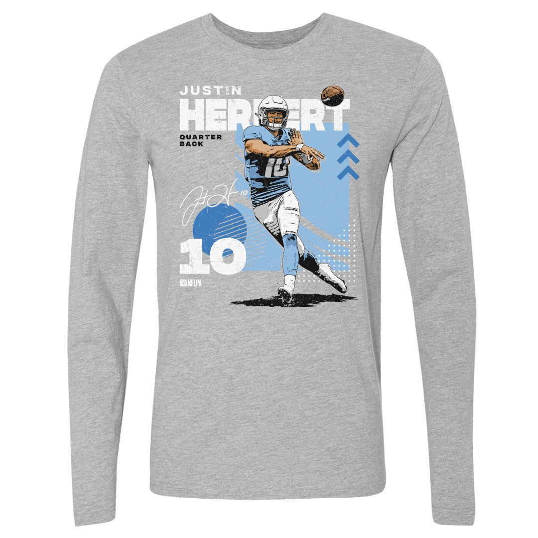 Justin Herbert Men&#39;s Long Sleeve T-Shirt | 500 LEVEL