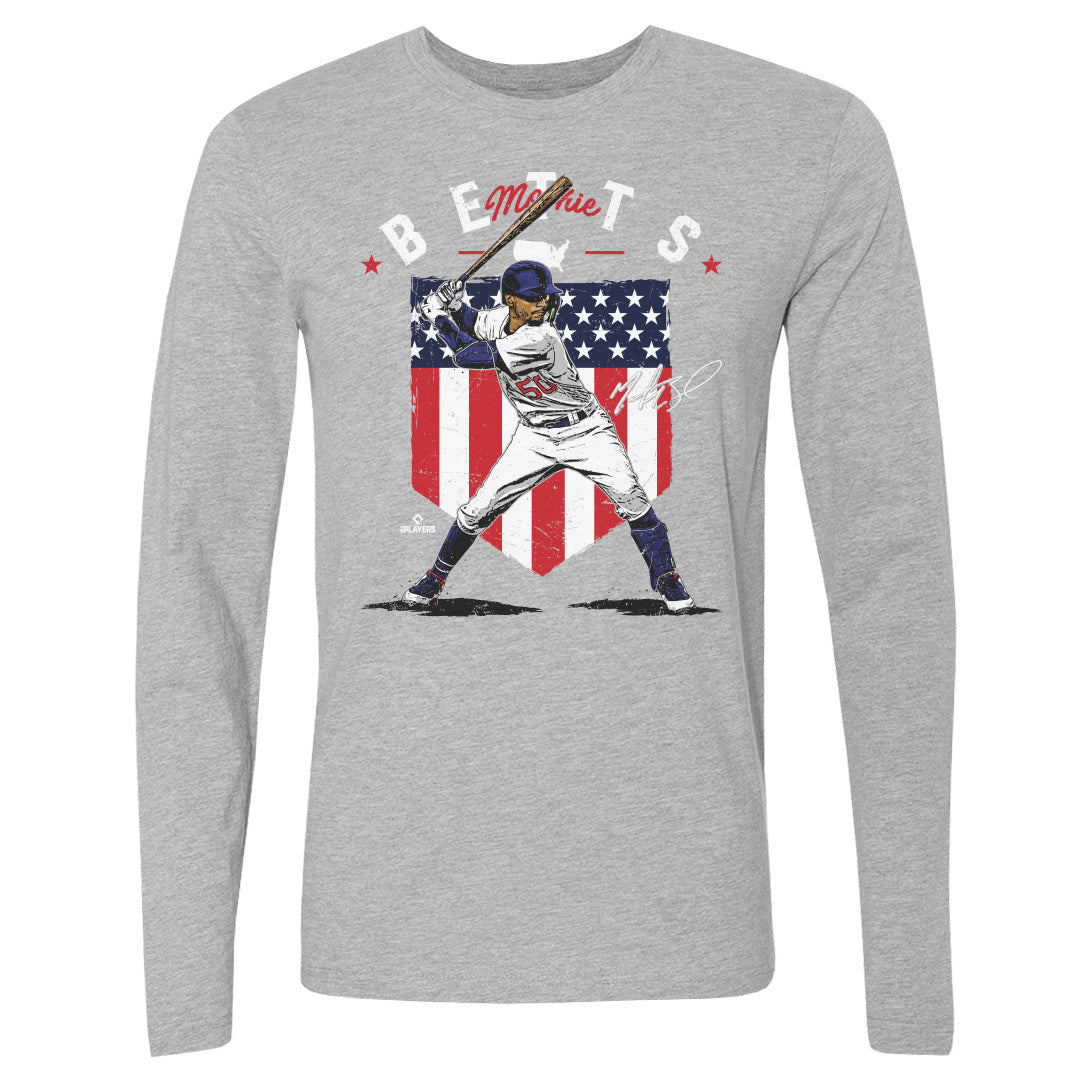 Mookie Betts Men&#39;s Long Sleeve T-Shirt | 500 LEVEL