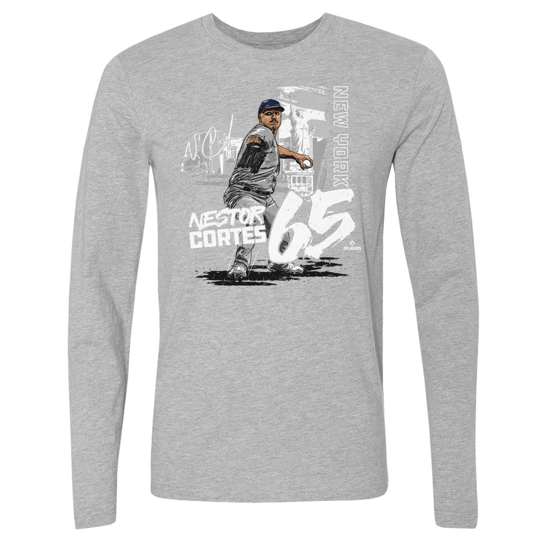 Nestor Cortes Men&#39;s Long Sleeve T-Shirt | 500 LEVEL