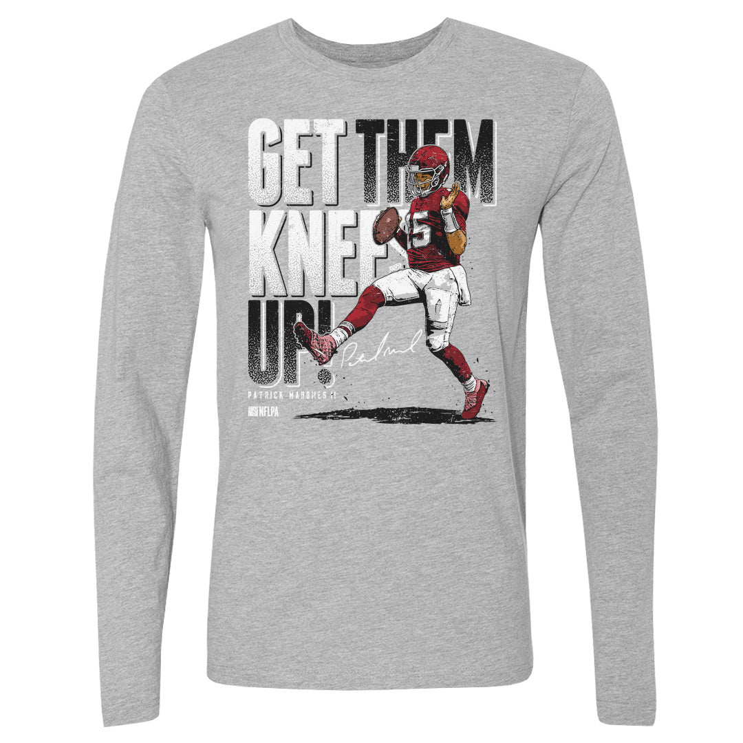 Patrick Mahomes Men&#39;s Long Sleeve T-Shirt | 500 LEVEL