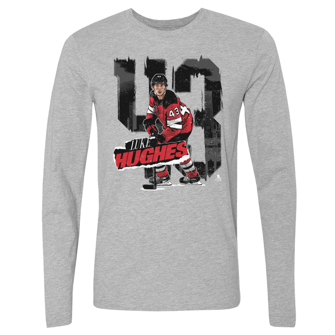 Luke Hughes Men&#39;s Long Sleeve T-Shirt | 500 LEVEL