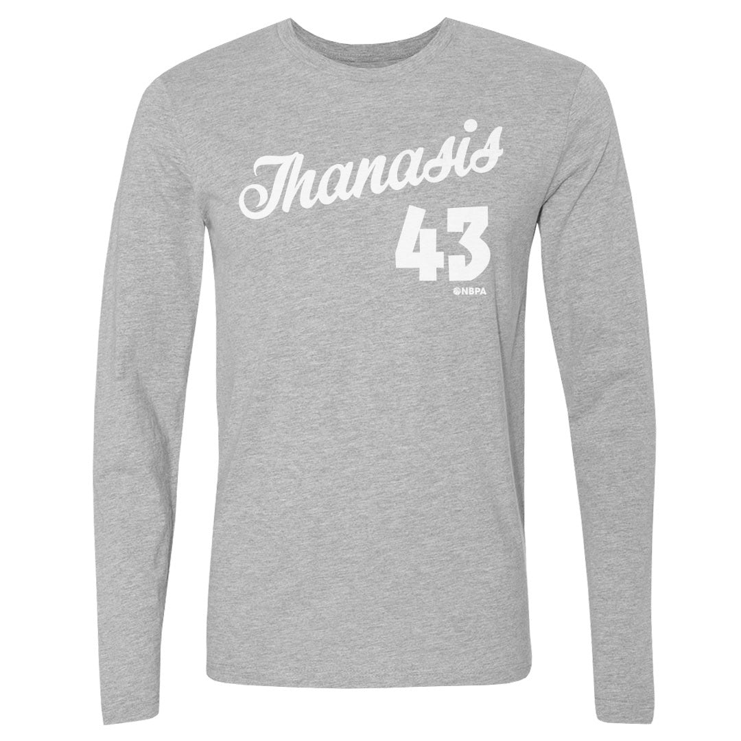 Thanasis Antetokounmpo Men&#39;s Long Sleeve T-Shirt | 500 LEVEL