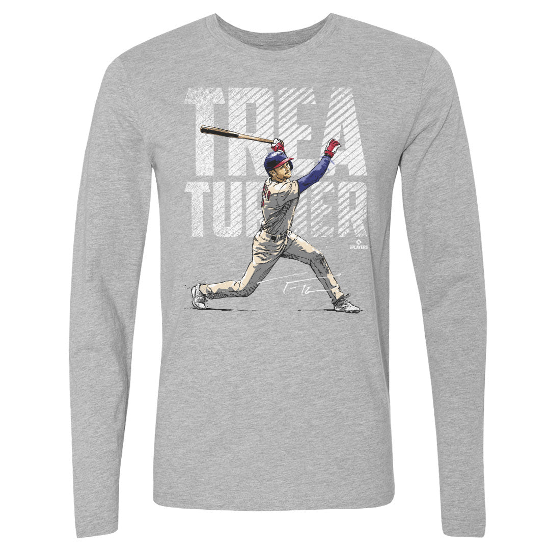 Trea Turner Men&#39;s Long Sleeve T-Shirt | 500 LEVEL
