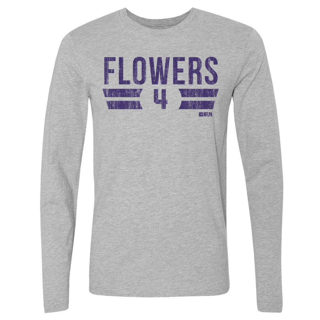 Zay Flowers Men&#39;s Long Sleeve T-Shirt | 500 LEVEL