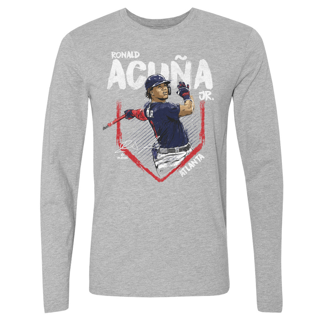 Ronald Acuna Jr. Men&#39;s Long Sleeve T-Shirt | 500 LEVEL