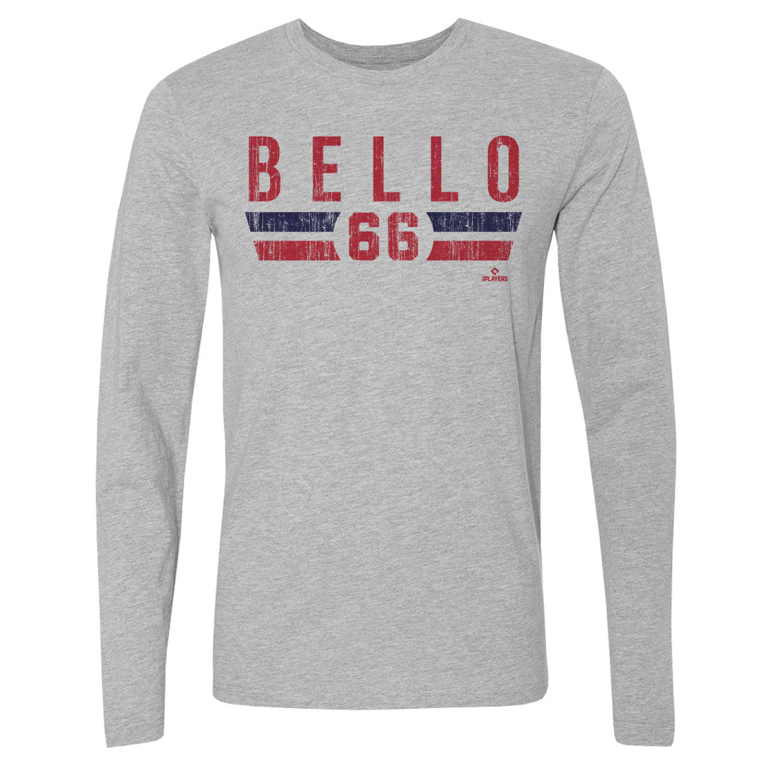 Brayan Bello Men&#39;s Long Sleeve T-Shirt | 500 LEVEL