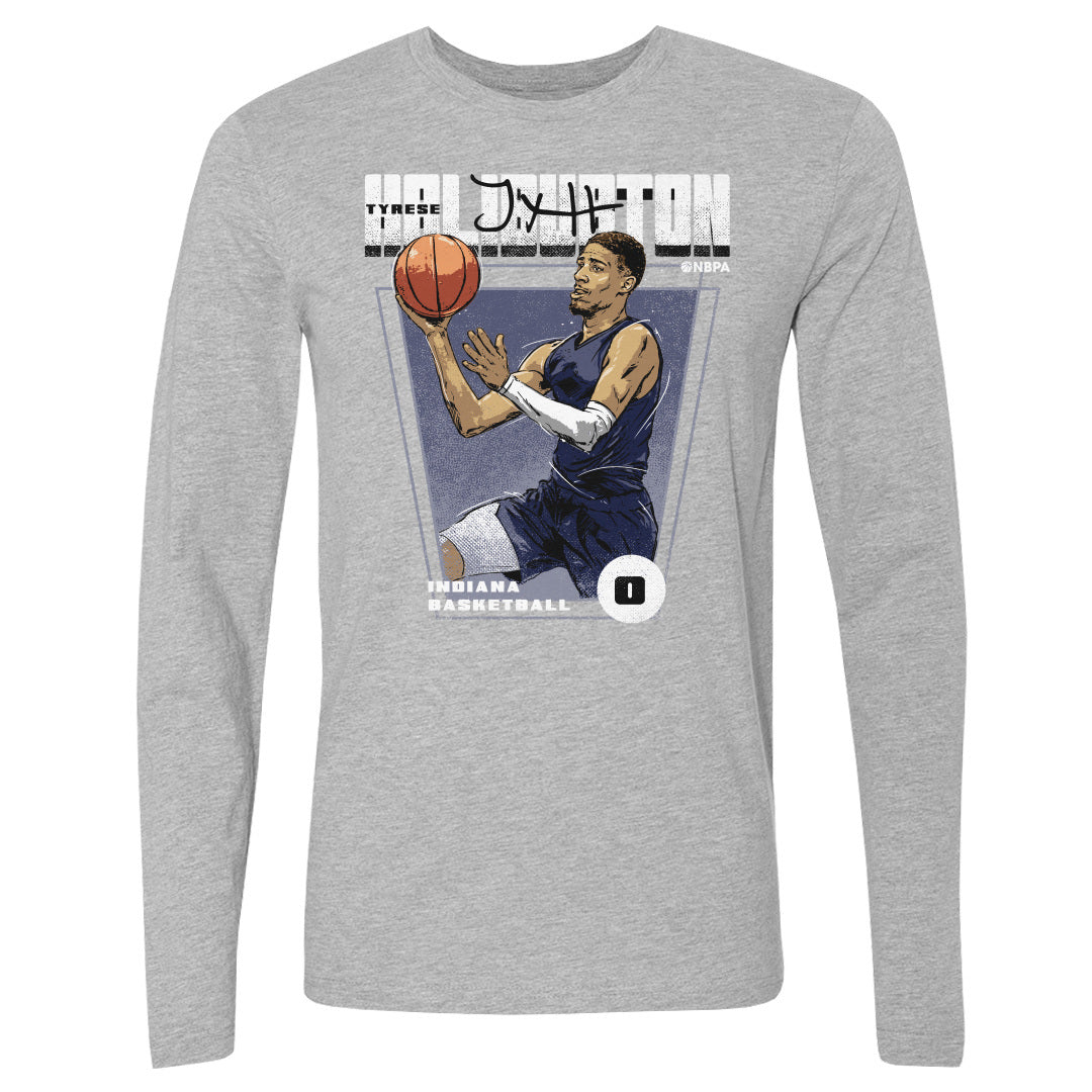 Tyrese Haliburton Men&#39;s Long Sleeve T-Shirt | 500 LEVEL