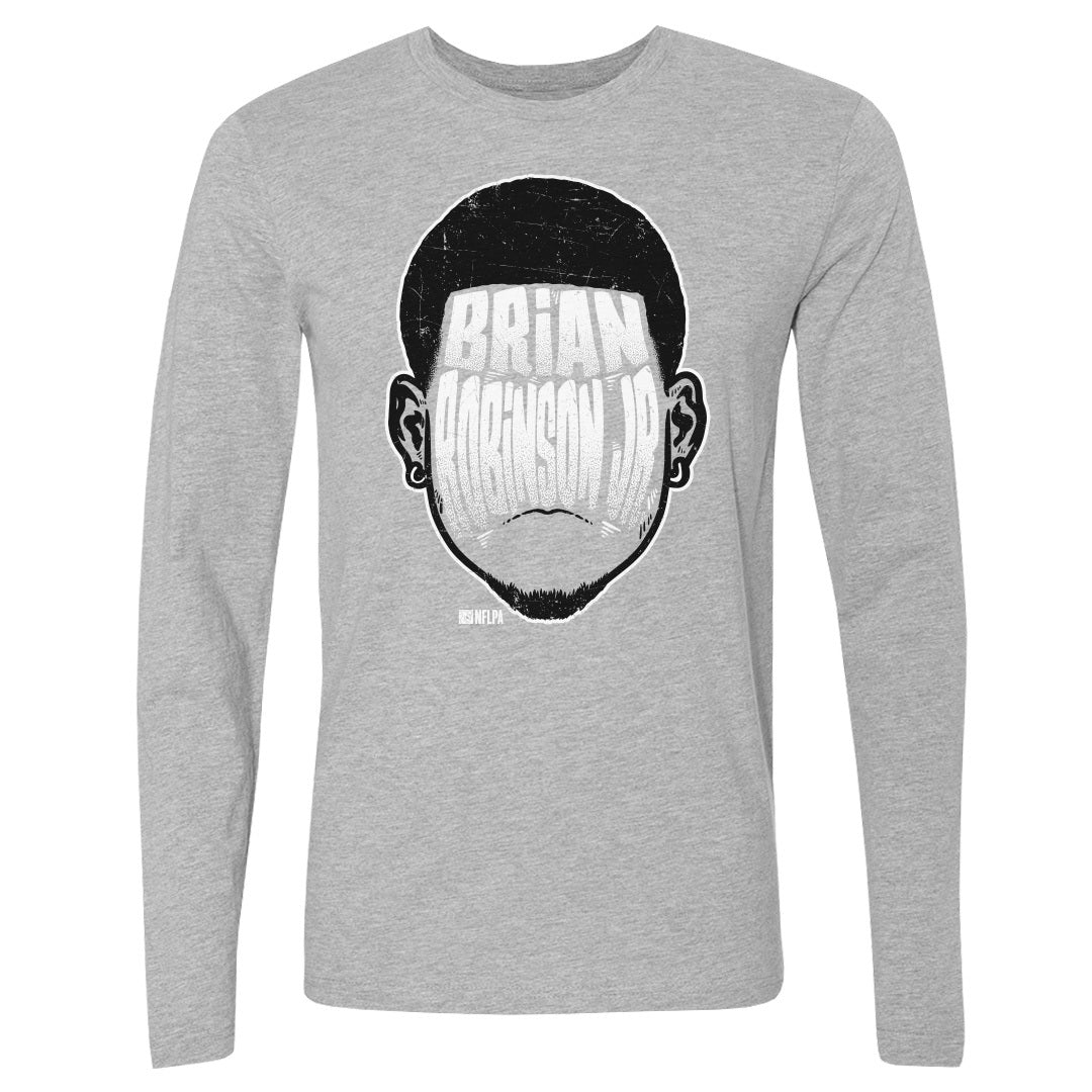 Brian Robinson Jr. Men&#39;s Long Sleeve T-Shirt | 500 LEVEL