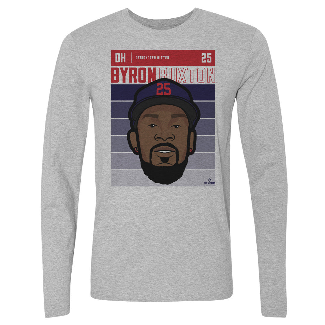 Byron Buxton Men&#39;s Long Sleeve T-Shirt | 500 LEVEL