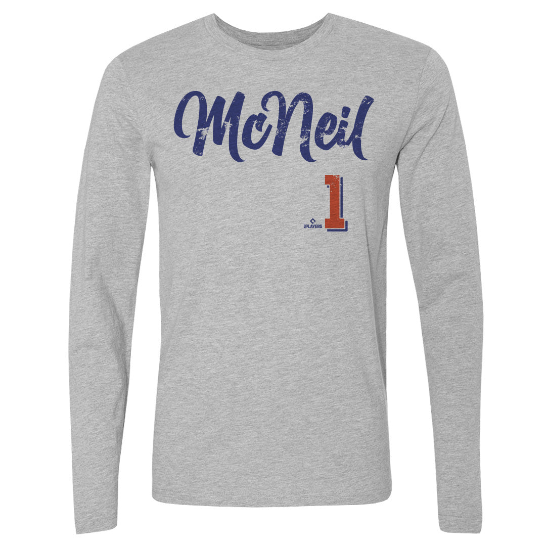 Jeff McNeil Men&#39;s Long Sleeve T-Shirt | 500 LEVEL