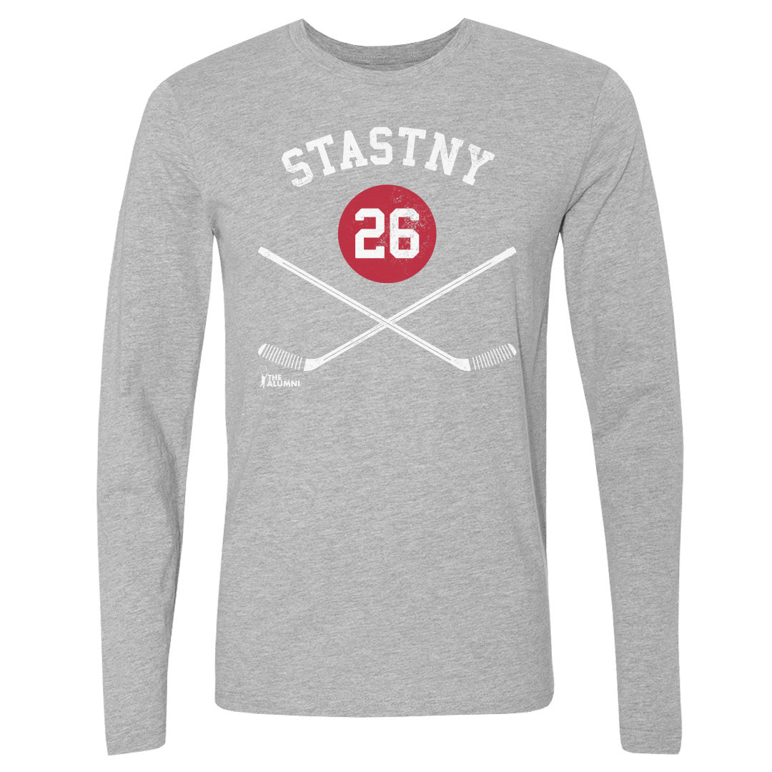 Peter Stastny Men&#39;s Long Sleeve T-Shirt | 500 LEVEL